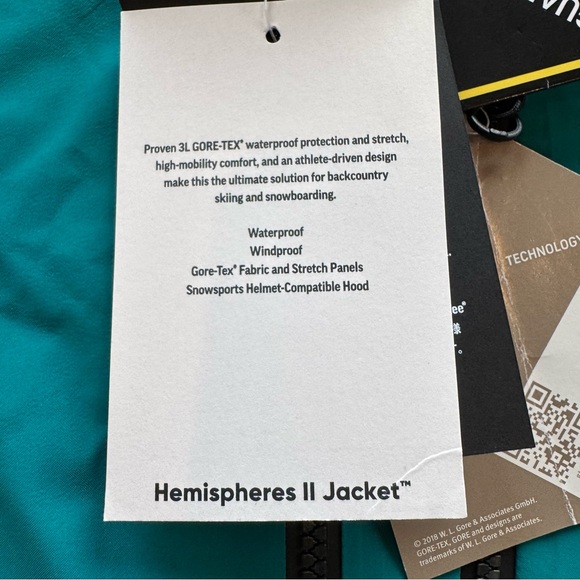 Outdoor Research Women’s Hemispheres II Gore-Tex Jacket XS, NWT - Picture 8 of 15